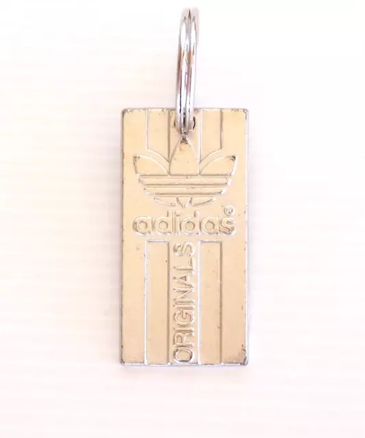 Vintage Adidas Original Shoe Company Store Advertising Promo Key Chain Keyring