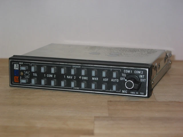 Bendix King Kma-24 Marker Beacon Receiver & Isolation Amplifiers P/N 066-1055-03