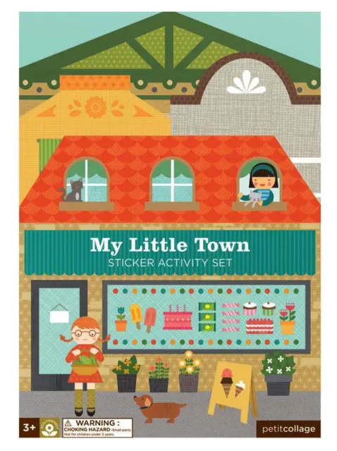 My Little Town Sticker Activity Set - Petit Collage