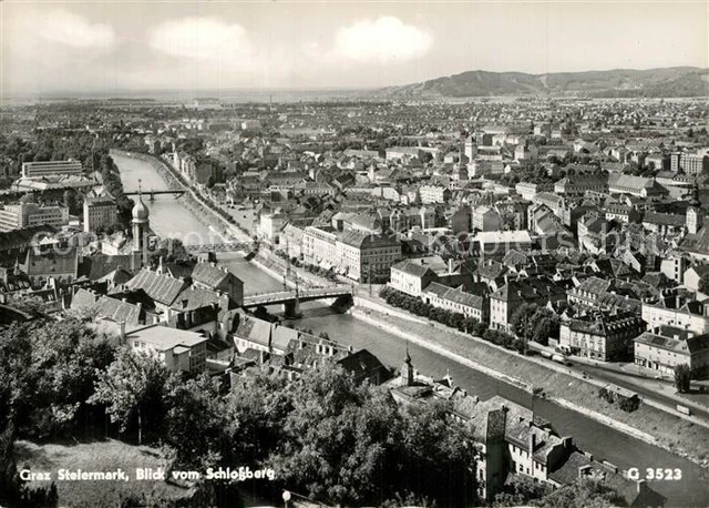 73599429 Graz_Steiermark Stadtpanorama Blick vom Schlossberg Graz_Steiermark