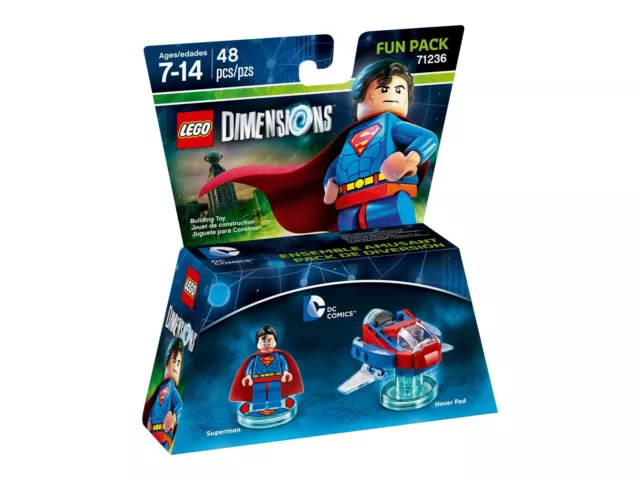 Lego Dimensions - Superman Fun Pack DC Comics Hover Pod (71236) NEU & OVP