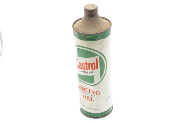 Vintage Retro Öldose ÖL Dose Oil Castrol für Deko - RACING OIL - selten!