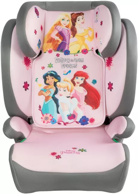 Seggiolino auto Principesse per bambine con altezza da 100 a 150 cm DISNEY