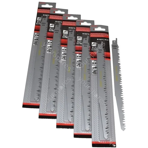 Reciprocating Sabre Saw Blades R1021L  240mm Long High Carbon Steel HCS 25 Pack