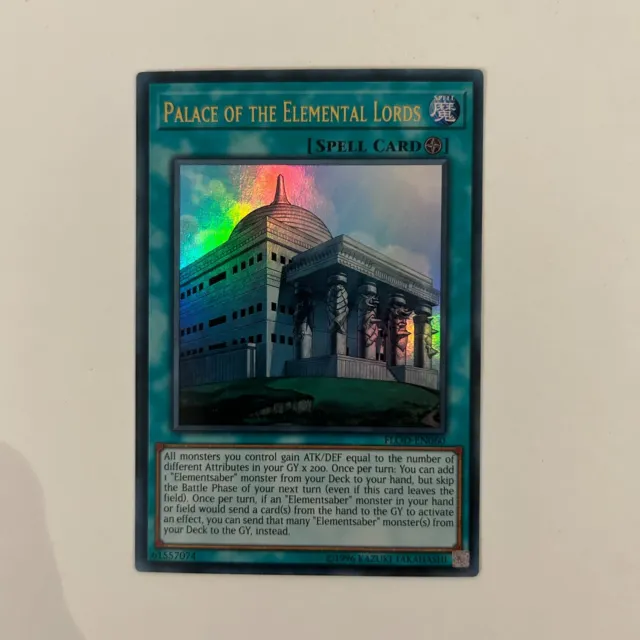 Carte Yu-Gi-Oh! - Ultra Rare - Palace Of The Elemental Lords FLOD-EN060