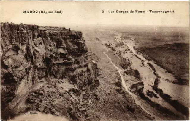 CPA AK Les Gorges de Foum, Tazzougguert MAROC (825305)
