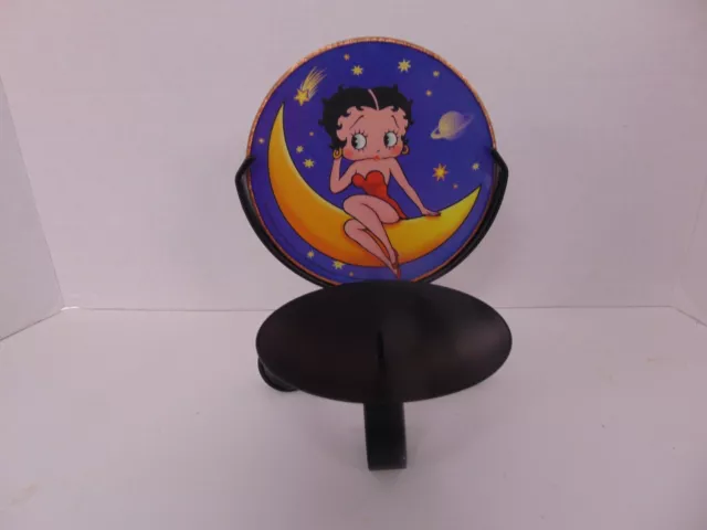 Vintage 1999 King Features Syndicate Betty Boop American Art Glass JC250-12