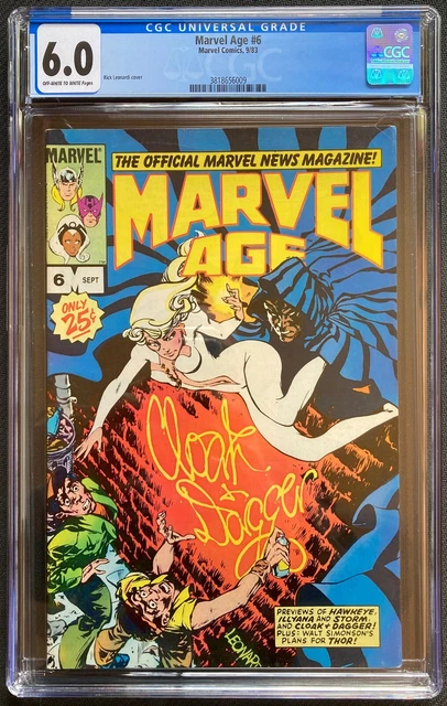 Marvel Age #6 CGC 6.0. 1st appearance of Beta Ray Bill. Marvel 1983.