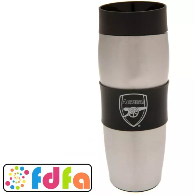 Officially Licensed Arsenal FC Thermal Mug Travel Sport
