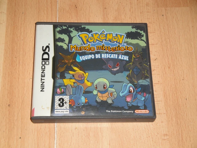 Pokémon Mundo misterioso: equipo de rcate azul y equipo de rcate