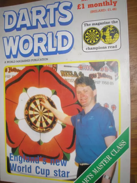 darts world  magazine no.199 june 1989