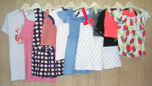 NEXT ZARA RALPH LAUREN etc Girls Summer Bundle Dress Shorts Tops Age 5-6 116cm
