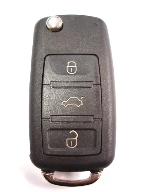 RFC 3 Tasten Flip Key Case für Audi A8 D3 Fernbedienung Schlüsselanhänger 2002-2009
