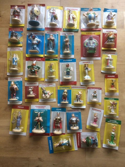 Asterix - Atlas Plastoy - Ensemble De 5 Figurines En Resine Sous