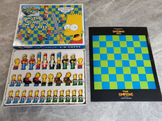 The Simpsons 3D Chess Set