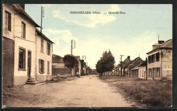 CPA Cormeilles, Grande-Rue