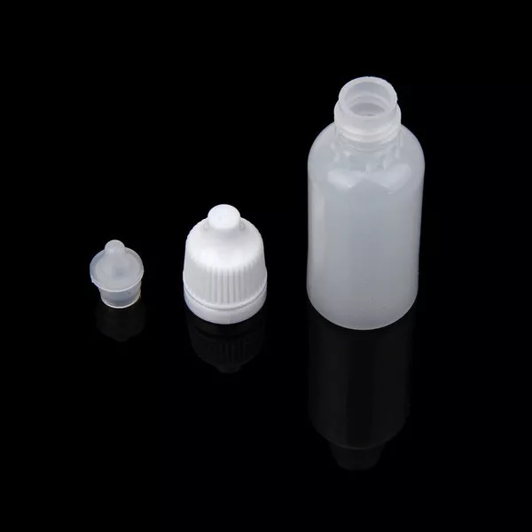 1x 15ml Empty Dropper Bottle Plastic For Paints etc 3