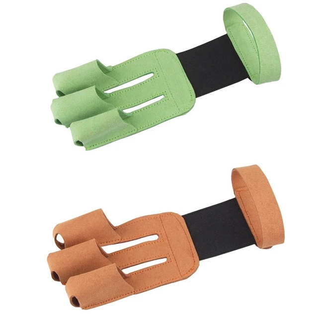 Gants de tir à l'arc double face pour chasse à l'arc partie trois doigts ultra