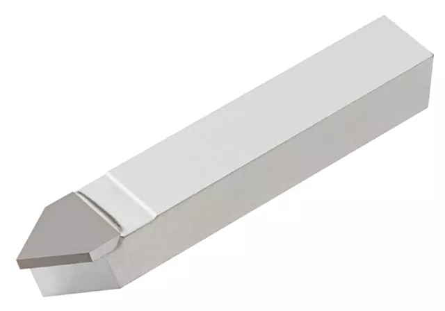 60° Point Brazed Carbide Tip Tool Bit 3/8" Square Shank Micro-100 USA #E-6
