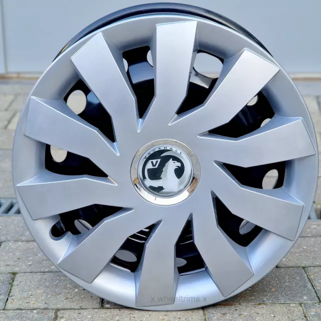 Brand new silver 16" wheel trims to fit  Vauxhall Vivaro (NOT FOR MOVANO)