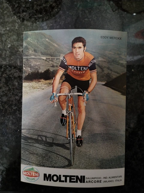 Poster Eddy Merckx – Tour De France – Affiche Cyclisme 32x47 Cm – Fabriqué En Italie