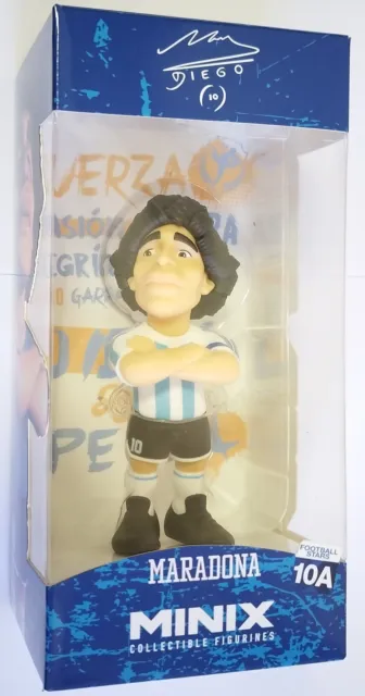 Minix Diego Armando Maradona Collectible Figurine n.10A Argentina Statuetta