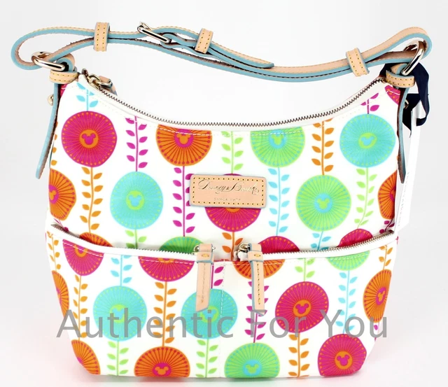 Disney Dooney & Bourke Flower & Garden Mickey Mouse Daisy Lucy Satchel Bag Purse