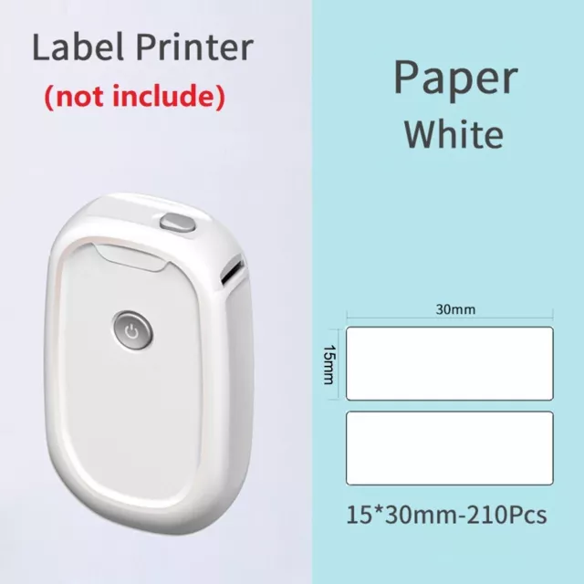 High Quality Labels for Handheld Printer Tear Resistant Clear and Small Size