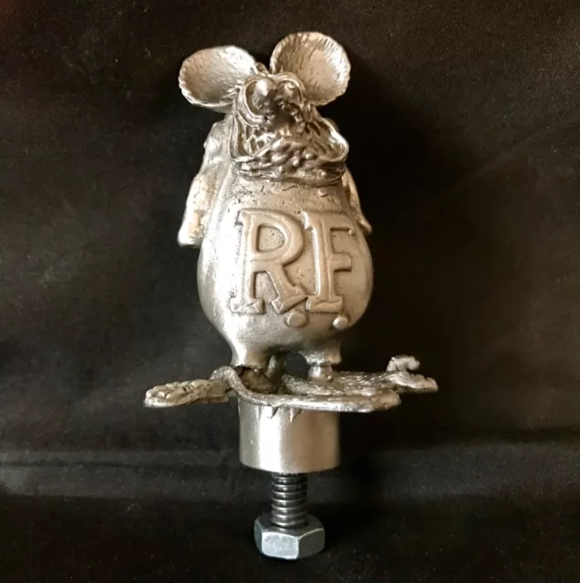 Ed Roth Vintage Rat Fink Rare /Hood Ornament /Mascot /Rat Rod Hot Rod/ Bike