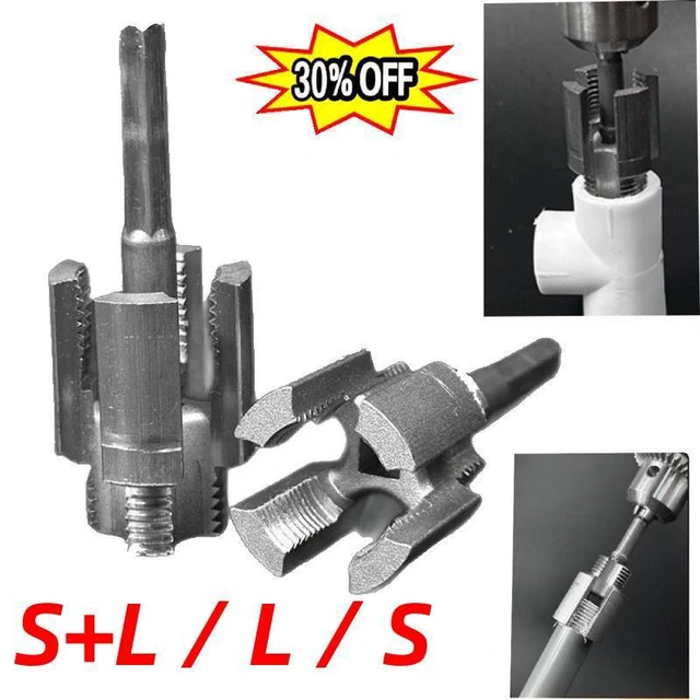 INTEGRATED INTERNAL & External Pipe ThreadingTool, PVC Pipe Threader ...