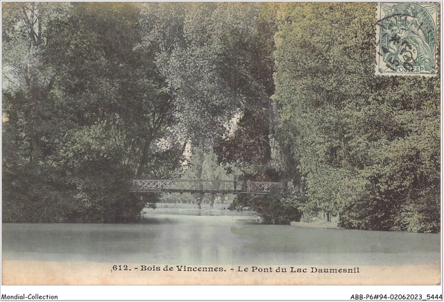 ABBP6-94-0490 - BOIS-DE-VINCENNES -le pont du lac daumesnil