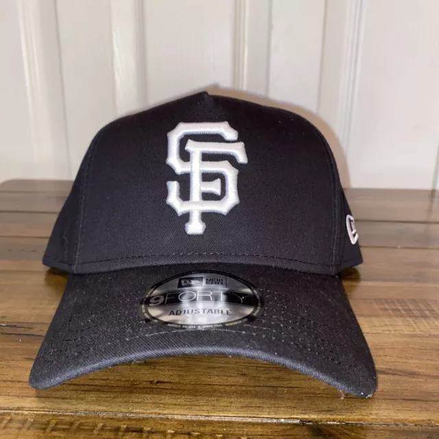 New Era San Francisco Giants 9Forty A Frame Black White NWT