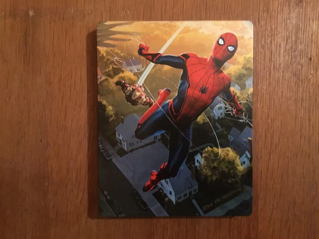 Blu-ray Steelbook Spider-Man Homecoming 3D + Blu-ray 2D
