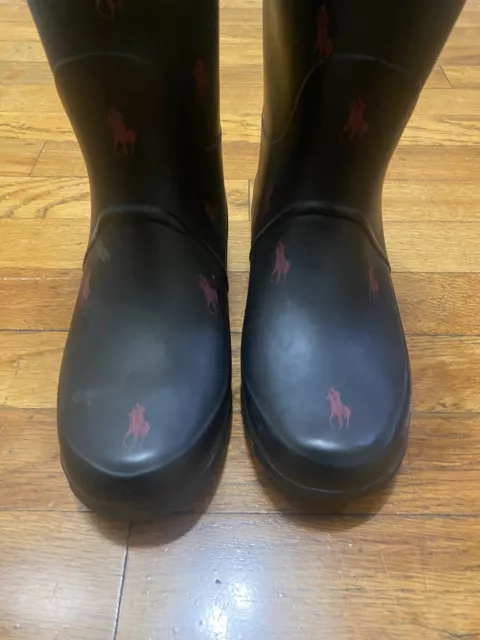 POLO RUBBER BOOTS rain boots vintage Ralph Lauren $29.00 - PicClick