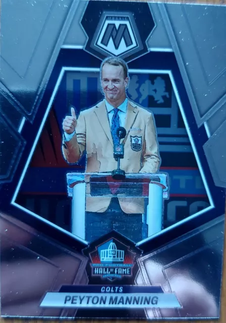 2023 Panini Mosaic. Peyton Manning. Hall Of Fame. Colts. #274. Mint.