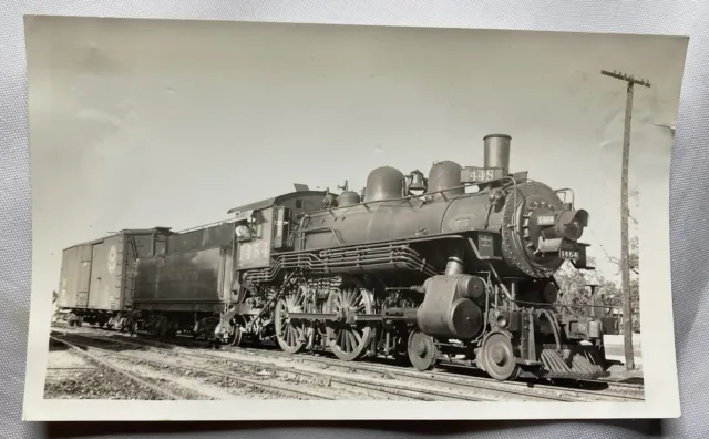Vintage Photograph 1935 Locomotive Train 1454 Southern Pacific Lines Oakdale CA