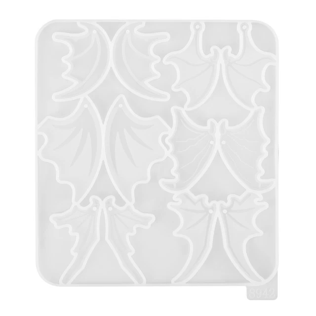 3D Krähenschädel Silikonform – Für Harz-Anhänger, DIY Schmuck