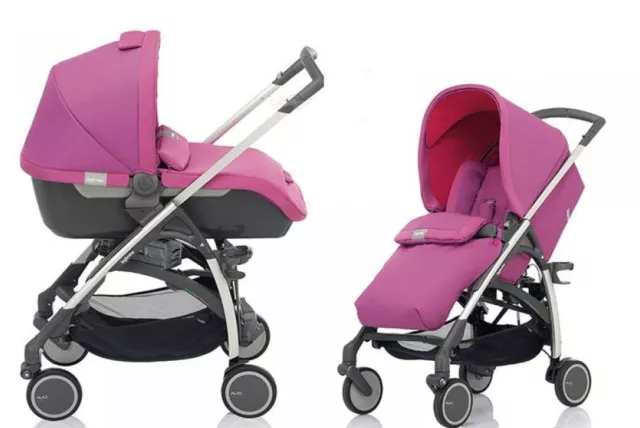 Inglesina Avio Kinderwagen und Kinderwagen Reisesystem in Amethyst rosa nagelneu!!