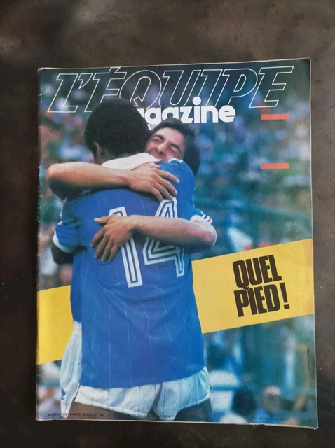magazine FOOTY Football Vintage - Platini • EUR 18,00