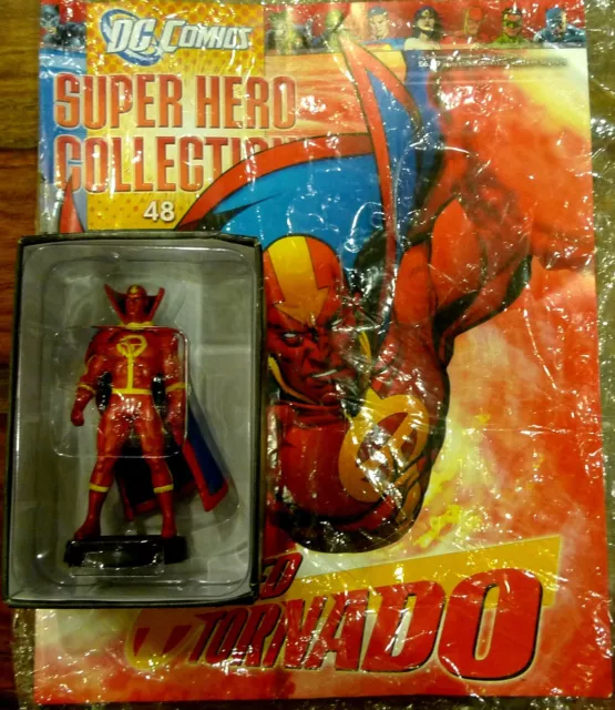 (Eaglemoss) ~ DC Comics Super Hero Collection: Issue #48 Red Tornado ~