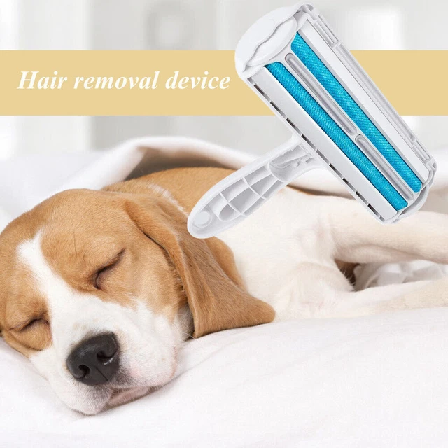 1x Pet Hair Remover Sofa Clothes Lint Cleaning Brush Reusable Dog Cat Fur Roller