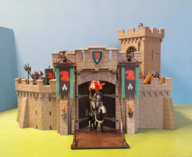 Playmobil - 4866 - Jeu de construction - Forteresse des chevaliers du Faucon