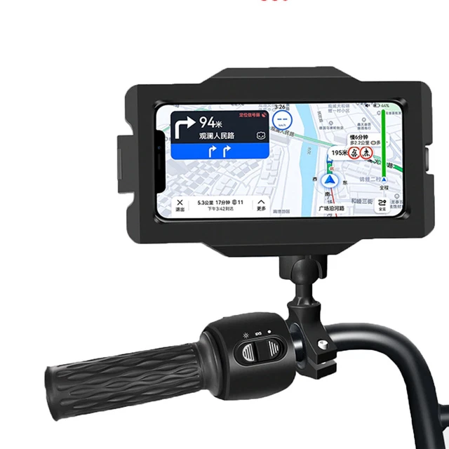 Supporto manubrio bici moto monopattino impermeabile per Google Pixel 7 Pro G17U