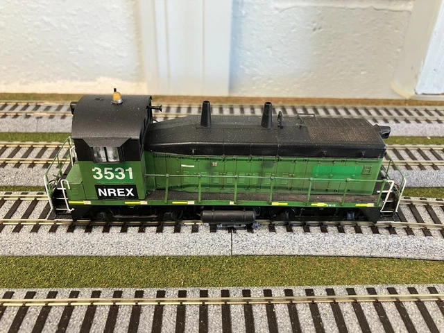 Proto 2000 SW1200 NREX 3531 patch Burlington Northern NCE DCC HO Keep Alive BN