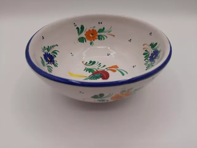 Deruta Italian Hand Painted Pottery Soup Cereal Pasta Bowl 30063