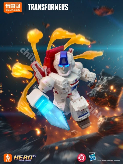 Blokees Transformers Defender Version 5th Blindbox Assembly Figure Model Kit – 5.5cm Easy Build