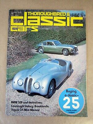 Thoroughbred And Classic Cars Magazine August 1975
