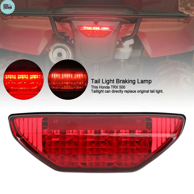 Luce Freno Coda per Honda TRX 250 300 400EX TRX400X 500 700 Rosso A9