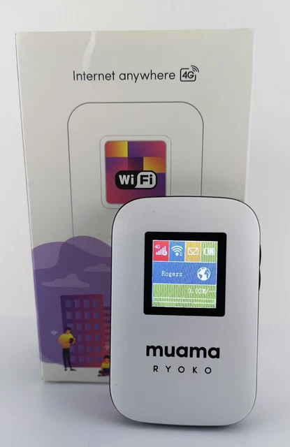 Ryoko Mobile Wifi Portable Hotspot 500mb Data 4g Lte Details MUAMA RYOKO MOBILE Broadband Portable Wireless WiFi Router 4G-LTE $30.