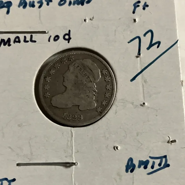 1829 Draped Bust Dime